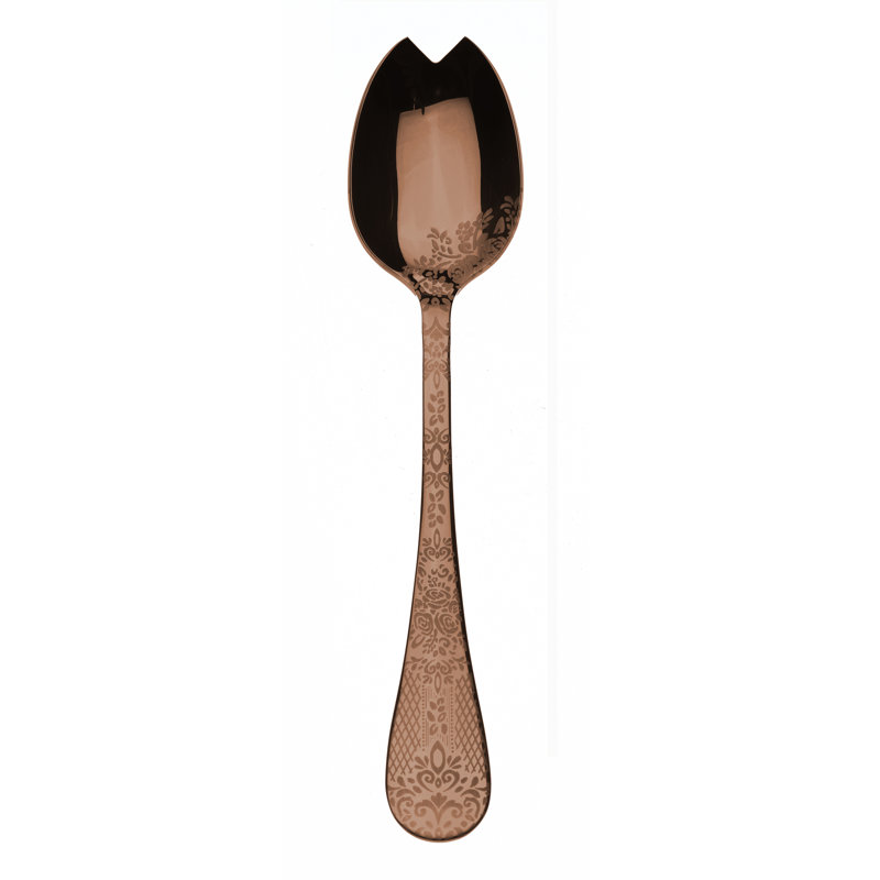 Casablanca Stainless Steel Salad Servers, Bronzo