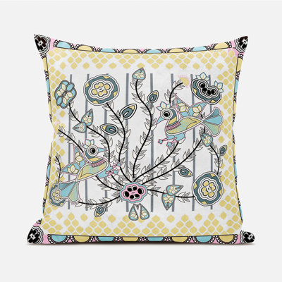 Broadcloth Paisley Zippered Pillow