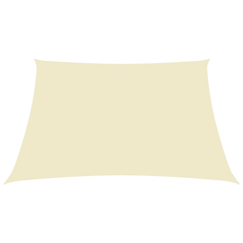 Pescadero 4m x 3m Rectangular Shade Sail, Cream