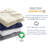 Ensemble de serviettes de bain 100% coton 100% coton luxueusement moelleux Certifié GOTS et OEKO-TEX-88087726