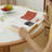 White Round Sintered Stone Dining table