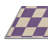 Machine Washable Checkered Beige Area Rug