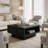 Caomhan Pedestal Coffee Table with Storage-401465794