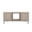 Élégante table basse à tissage Veener