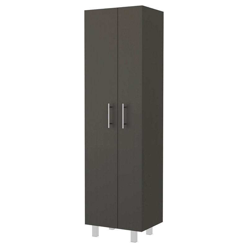 Garde-manger rectangulaire 2 portes, Noir