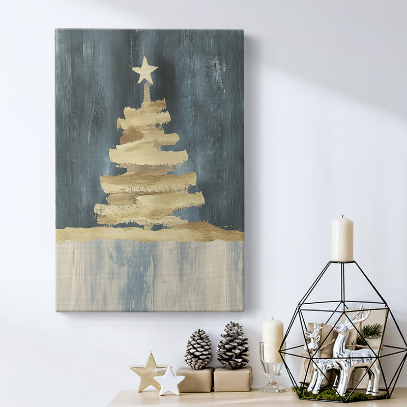 Art des Fêtes de Noël - Toile tendue avec châssis CXCIX, H 36 po x l 24 po