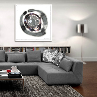  «Météorite 1» par Alicia Ludwig, art mural en verre acrylique
