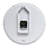 QXA812WRH Wall Clock, White-772009279