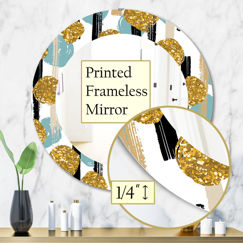 Miroir de salle de bain traditionnel, H 31,5 po x l po