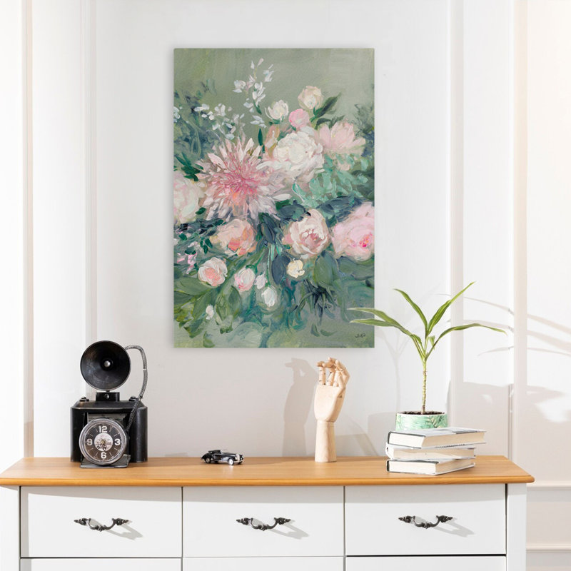 «Blossoms And Blush», rendez-vous romantique, H 24 po x l 16 po