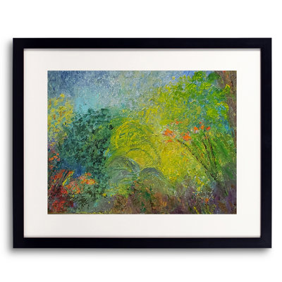 Garden Again Print by Marsha Heller