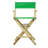 24" Folding Director Chair-19623352-19623340