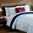 Lacoste Tiebreak 100% Cotton Comforter Set, Soft Breathable All-Season with Embroidered Crocodile, King 3-Piece Pink-112985313-112985310