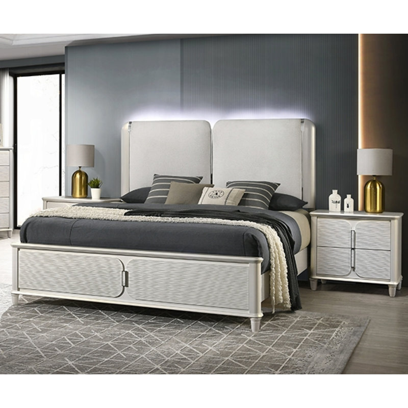 Ensemble de chambre à coucher 3 pièces Laveda, Grand
