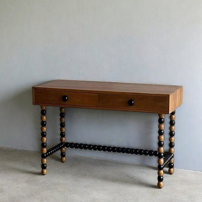 American Country Style Solid Wood Entryway Table