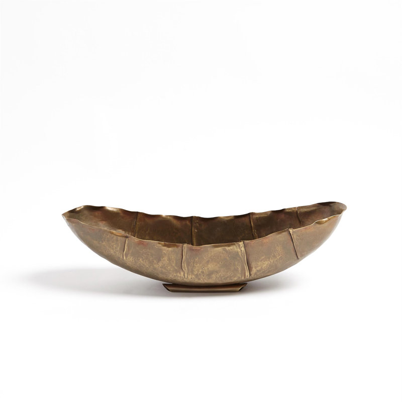Bol Larkin - laiton antique, H 5,5 po x l 18,75 po x P 6 po