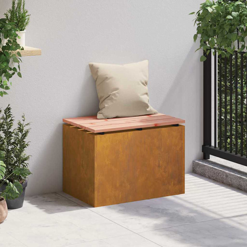 Outdoor Bench, 43cm H x 60cm W x 40cm D