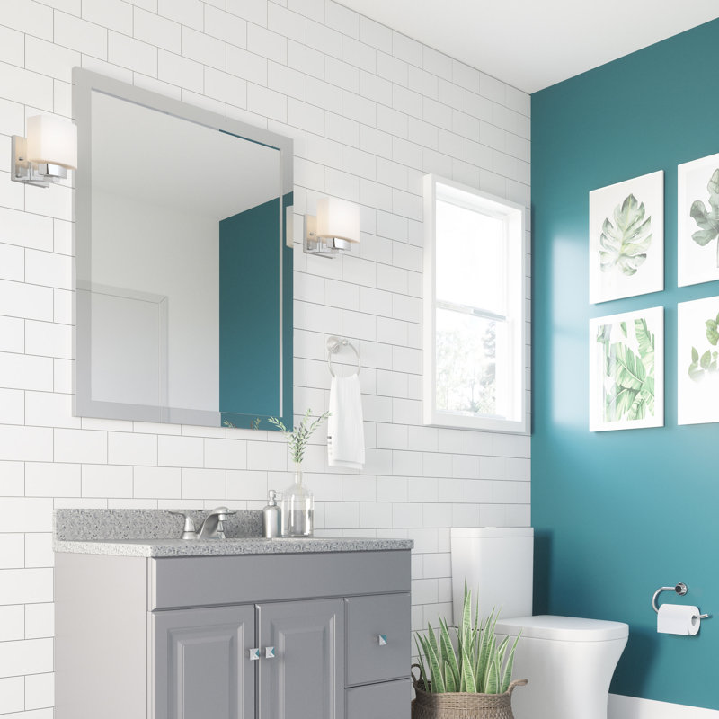 Éclairage pour meuble-lavabo à intensité variable Adelie, Chrome poli, 1
