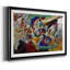 Improvisation (composition abstraite) - Wassily Kandinsky - reproduction encadrée avec passe-partout et verre - 1913-1170587255-1170587256-1170587257