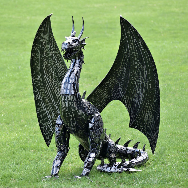 Flavio Animals Weather Resistant Metal Garden Statue
