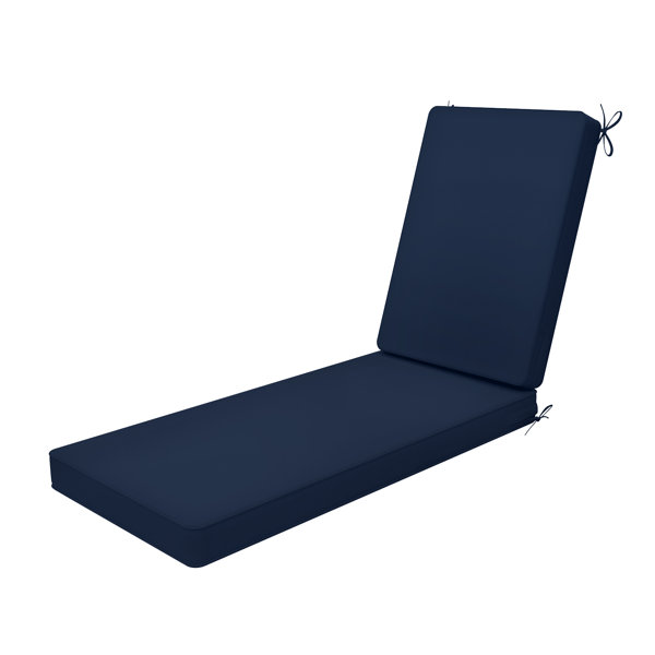 Eider & Ivory™ Outdoor 3'' Chaise Lounge Cushion | Wayfair