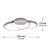 Tahleah LED Semi Flush Mount