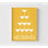 Reproduction d'art Champagne Tower, impression de Champagne jaune, affiche de citation de décadence, affiche idée de décoration de bar jaune