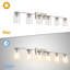 Éclairage pour meuble-lavabo à 2 lumières DEL à intensité variable Eddystone-378894326-370764384-378894323