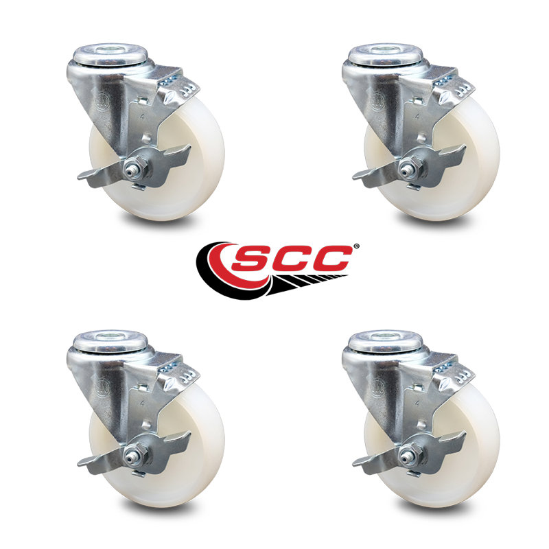 Nylon Swivel Bolt Hole Caster