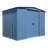 Classic Steel Storage Shed, 8X6, Blue Grey-67124321