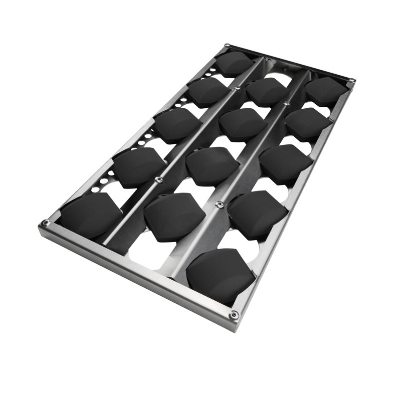 Coyote Briquette Set For 30" Gas Grills, 6" H x 12" W x 18" D