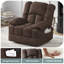 Fauteuil inclinable à bascule surdimensionné pour adultes de salon