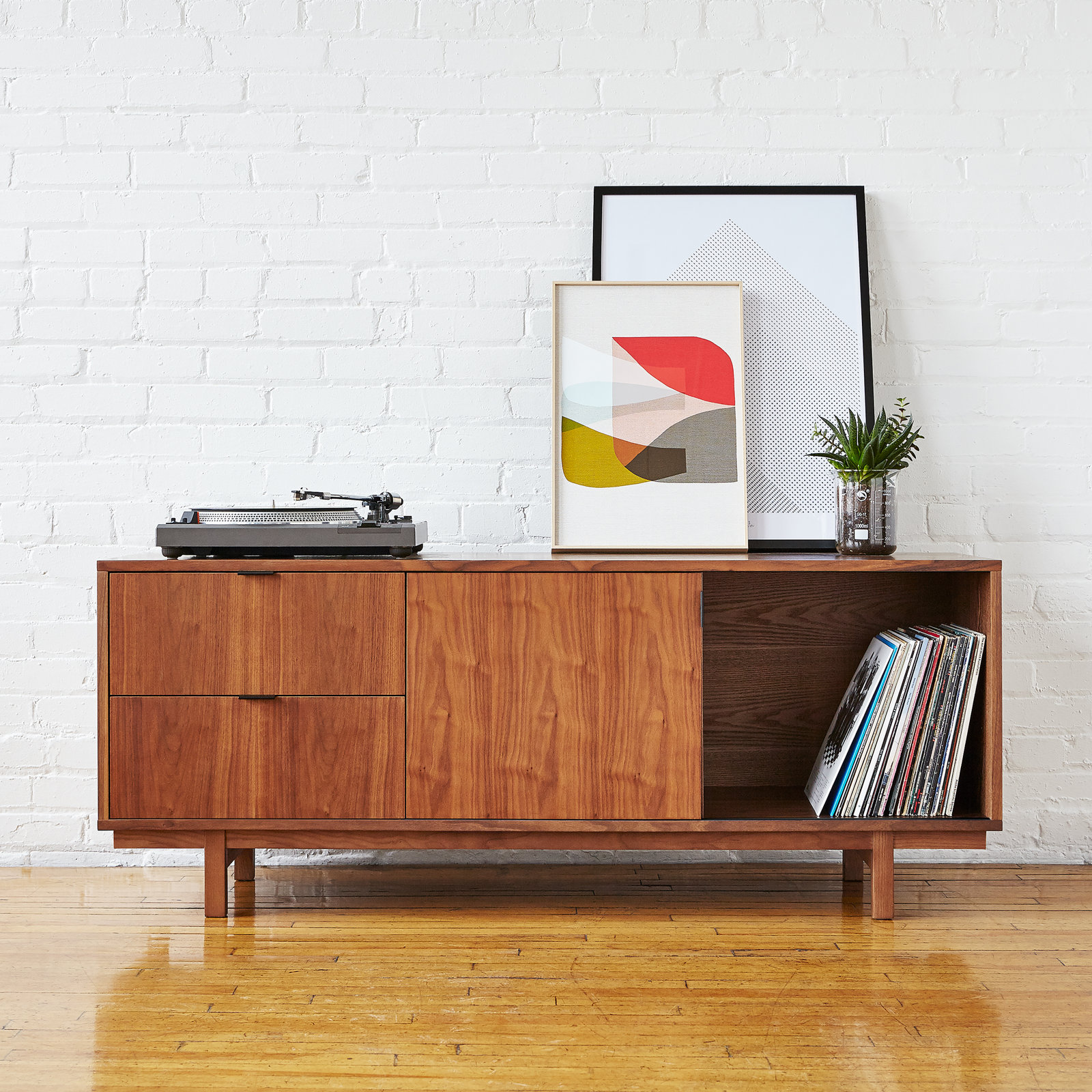 Belmont 60" Walnut TV Stand