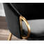 Chaise en métal et similicuir-125535863