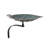Aspen Leaf Birdbath with Wall Mount Bracket