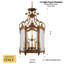 Lustre géométrique lanterne 12 lumières