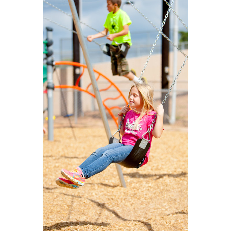 Plastic Belt Swing with Chains and Hooks