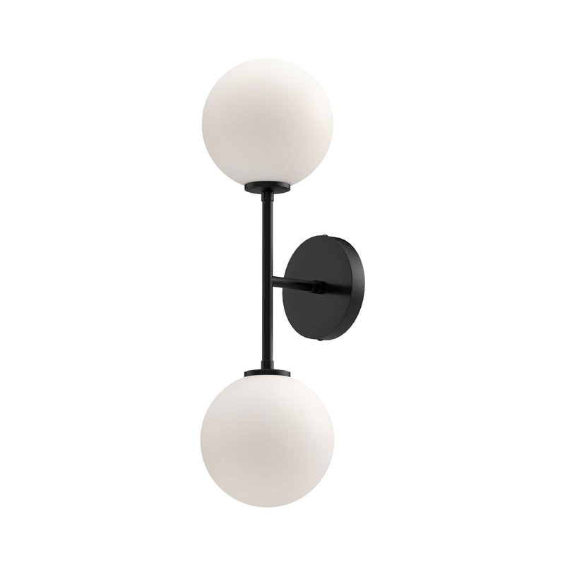 Luanda 2 - Light Vanity Light, Matte Black