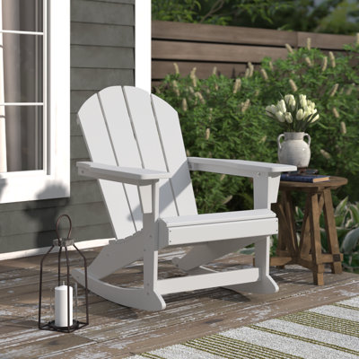 Laguna HDPE Rocking Adirondack Chair