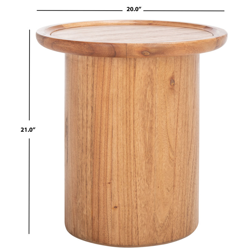 Acadia End Table, Natural