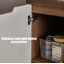 Armoire d'appoint multifonctionnelle légère et luxueuse