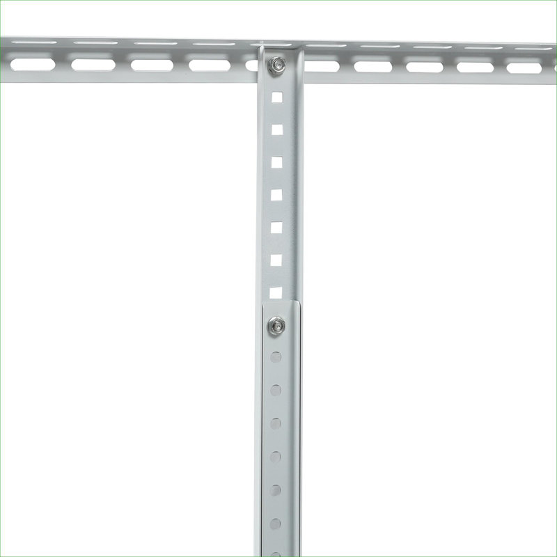 Steel 2 x 8FT Adjustable Heavy Duty Overhead Garage Ceiling Storage System in Soft White