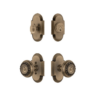 Nostalgic Warehouse Cottage Entry Set with Meadows Knob