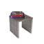 Jules Stainless Steel Accent Stool-1570388218