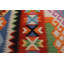 Tapis bleu / rouille en laine noué à la main 8 pi 4 po x 11 pi 6 po Cedorah Southwestern