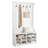 Chalemet Hall Tree 39.4'' Wide with Bench and Shoe Storage-447146493