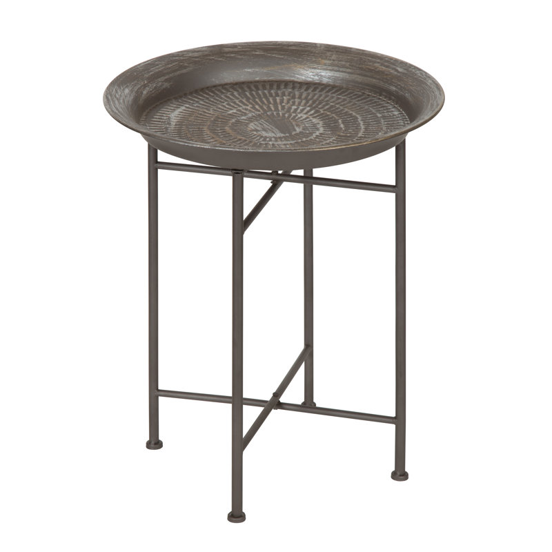 Table de bout Kuehl, Étain