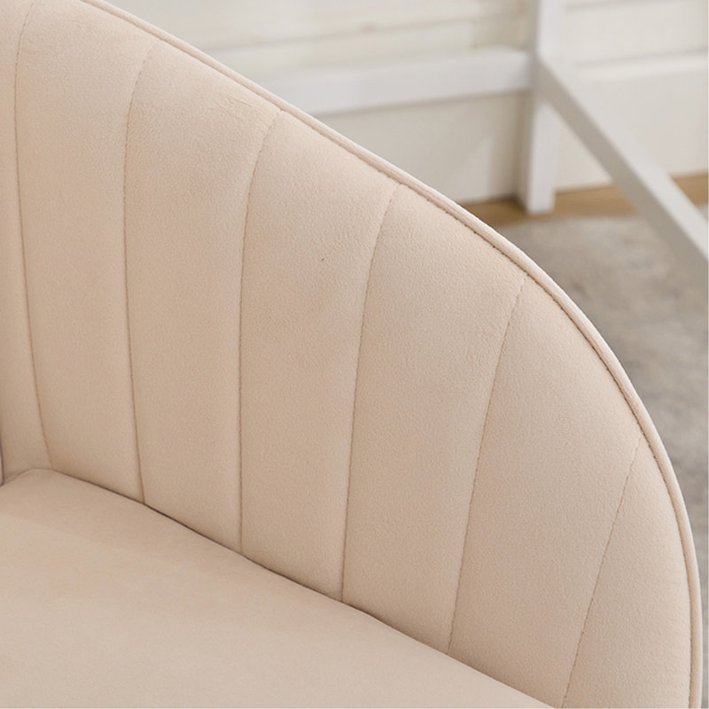 Fauteuil en velours kaki - ergonomique, base pour fauteuil de travail confortable en velours, base, Kaki