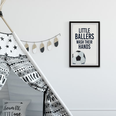 Paull 'Little Ballers II' Framed Print