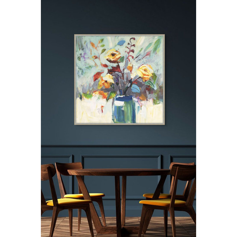 Exuberant Bouqet 1 Print, 32.25" H x 32.25" W